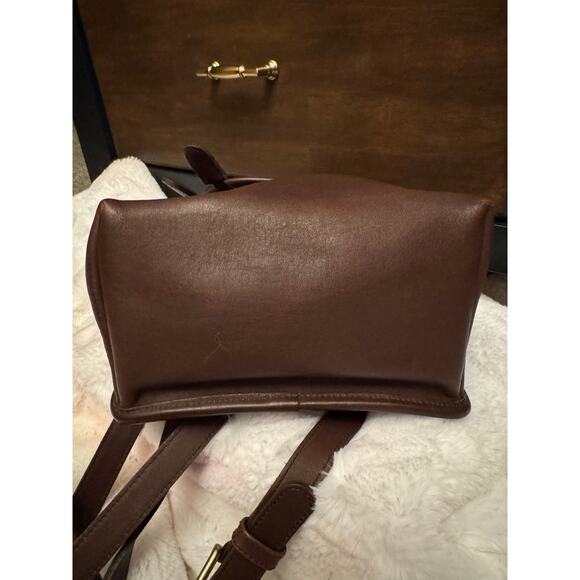 Excellent Condition Coach Rich Chocolate Mini Backpack Bag - Picture 6 of 9